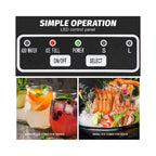 Self-Cleaning Countertop Ice Maker - 2.2L for Kitchen – additional product view 21