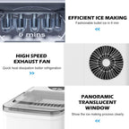 Self-Cleaning Countertop Ice Maker - 2.2L for Kitchen – additional product view 37