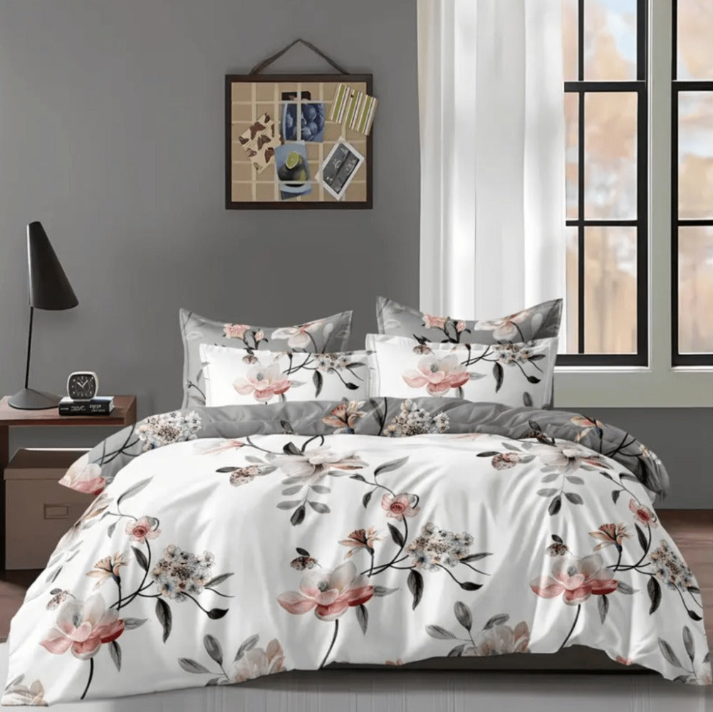 Shadow Bloom Quilt Cover Set – AU Sizes for Bedroom – design and construction details