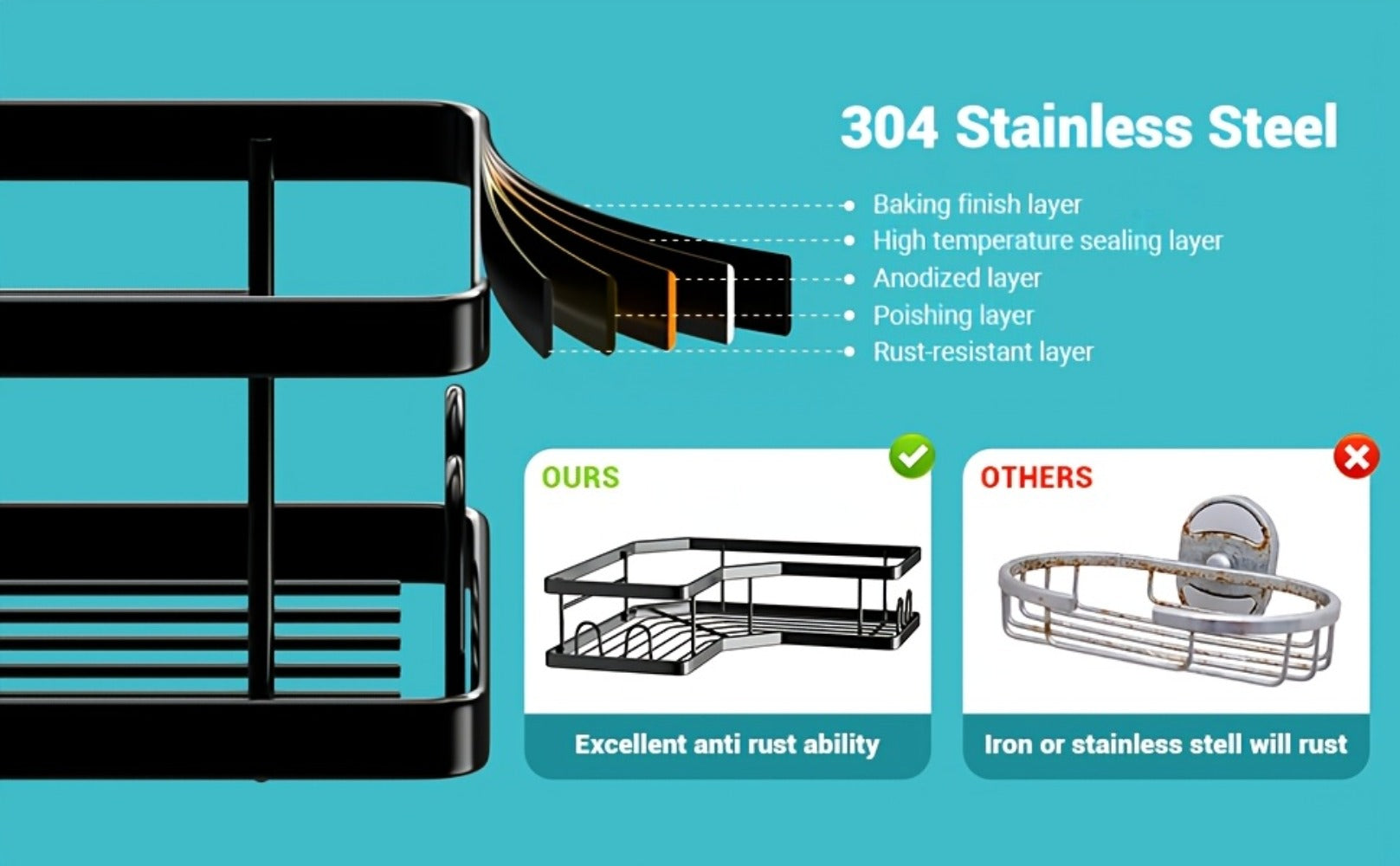 Shower Caddy Organiser product detail 11