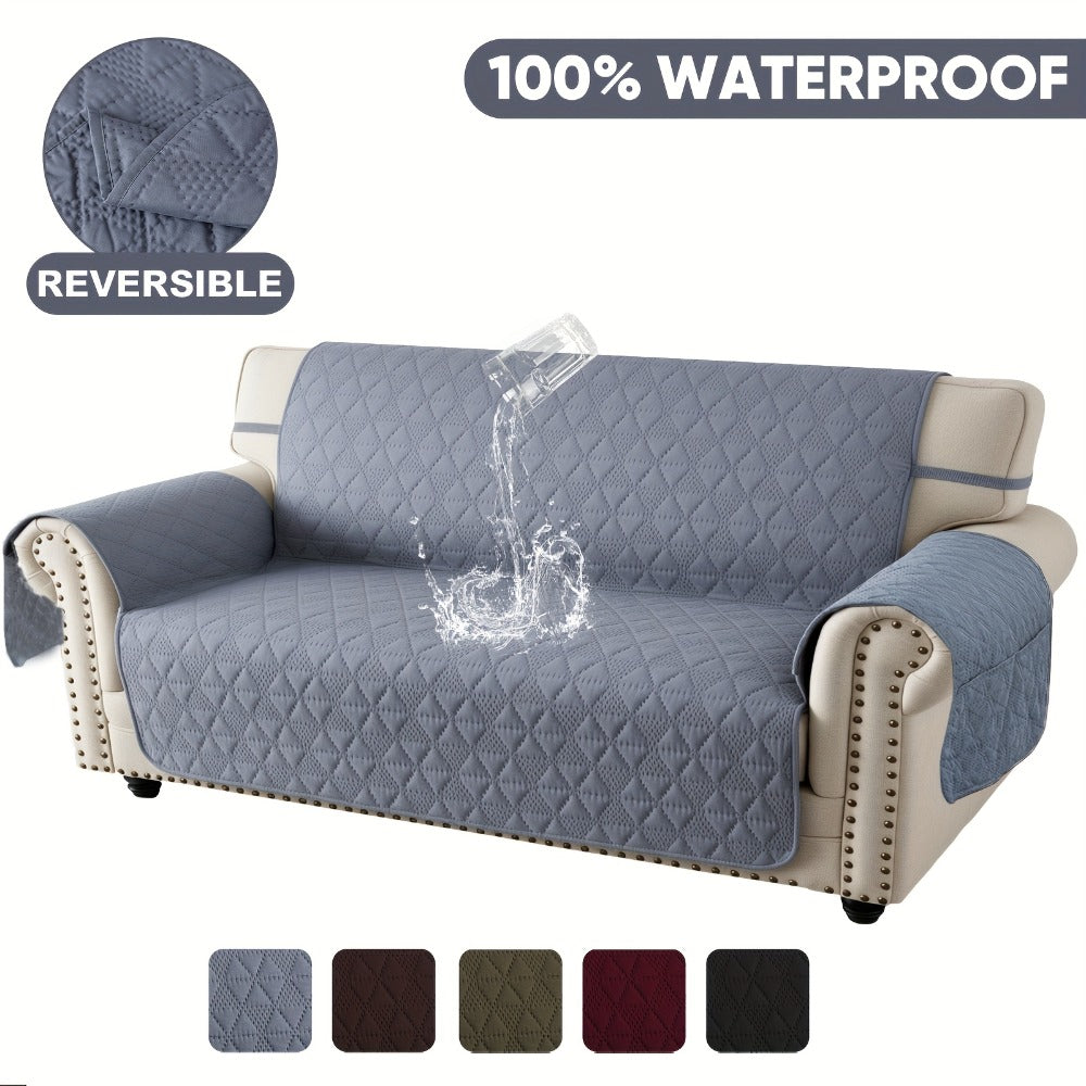 Side-Pocket Non-Slip Dog Sofa Cover - living rooms and pet-friendly – additional product view 18