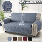 Side-Pocket Non-Slip Dog Sofa Cover - living rooms and pet-friendly – main product view