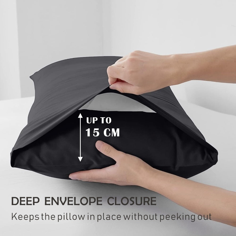 Soft Bed Sheet Set – 3-Piece 40cm Deep-Pocket Bedding – alternate design view