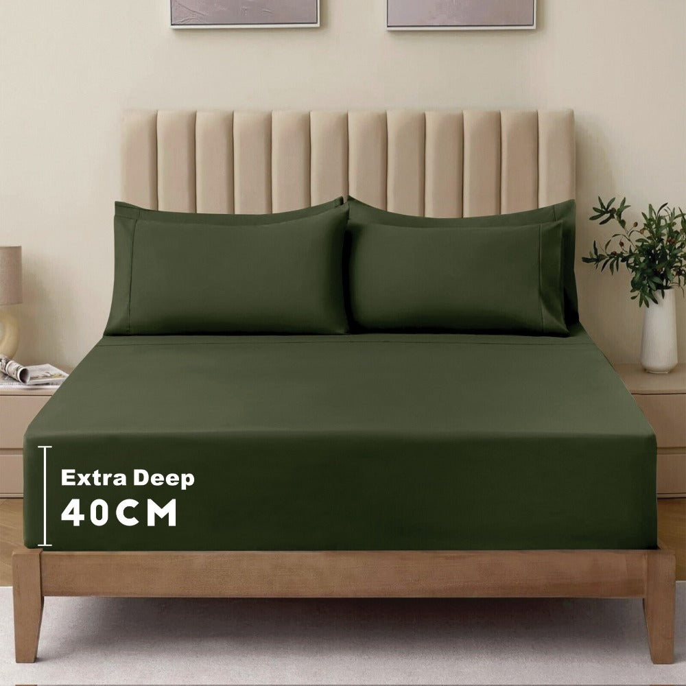 Soft Bed Sheet Set – 3-Piece 40cm Deep-Pocket Bedding – additional product view 23