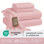 Soft Bed Sheet Set – 4-Piece 36cm Deep-Pocket Bedding – additional product view 18