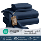 Soft Bed Sheet Set – 4-Piece 36cm Deep-Pocket Bedding – additional product view 21