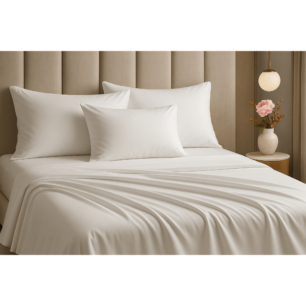 Soft Bed Sheet Set – 4-Piece Cooling Deep-Pocket Bedding – additional product view 12
