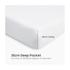 Soft Bed Sheet Set – 4-Piece Cooling Deep-Pocket Bedding – additional product view 14