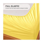 Soft Bed Sheet Set – 4-Piece Cooling Deep-Pocket Bedding – additional product view 20