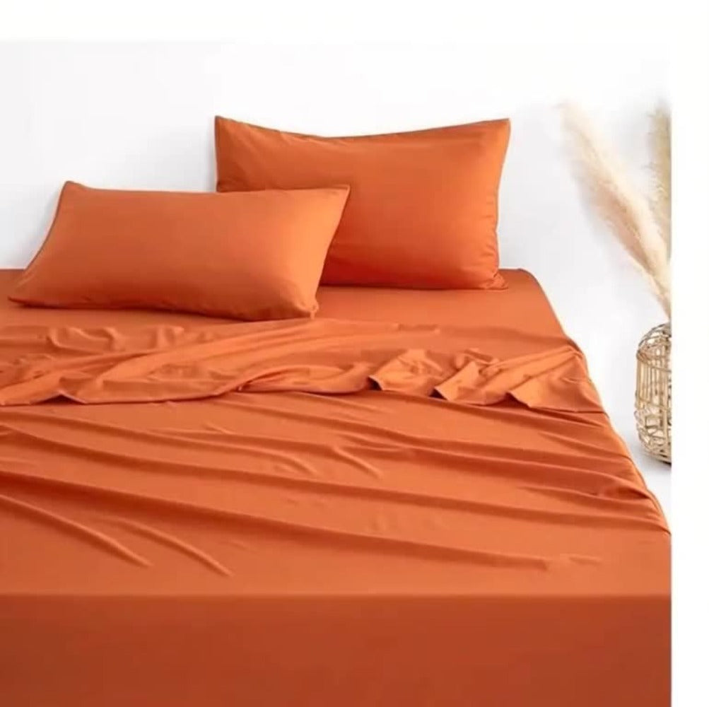 Soft Bed Sheet Set – 4-Piece Cooling Deep-Pocket Bedding – additional product view 21
