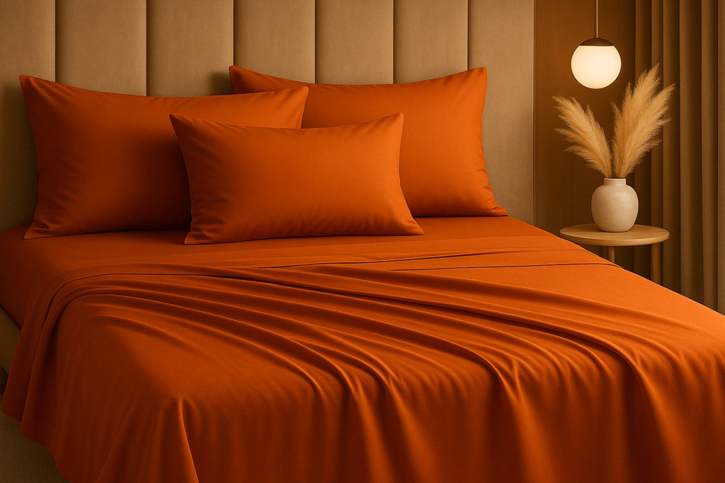 Soft Bed Sheet Set – 4-Piece Cooling Deep-Pocket Bedding – additional product view 22