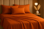 Soft Bed Sheet Set – 4-Piece Cooling Deep-Pocket Bedding – additional product view 22