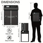 Solar Chicken Coop Door - Timer and Light Sensor Control – product detail angle