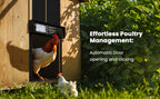 Solar Chicken Coop Door - Timer and Light Sensor Control – additional product view 10