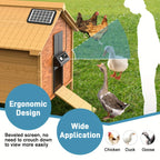 Solar Chicken Coop Door - Timer and Light Sensor Control – close-up product details