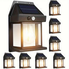 Solar Motion Sensor Security Wall Light for the stated outdoor use
