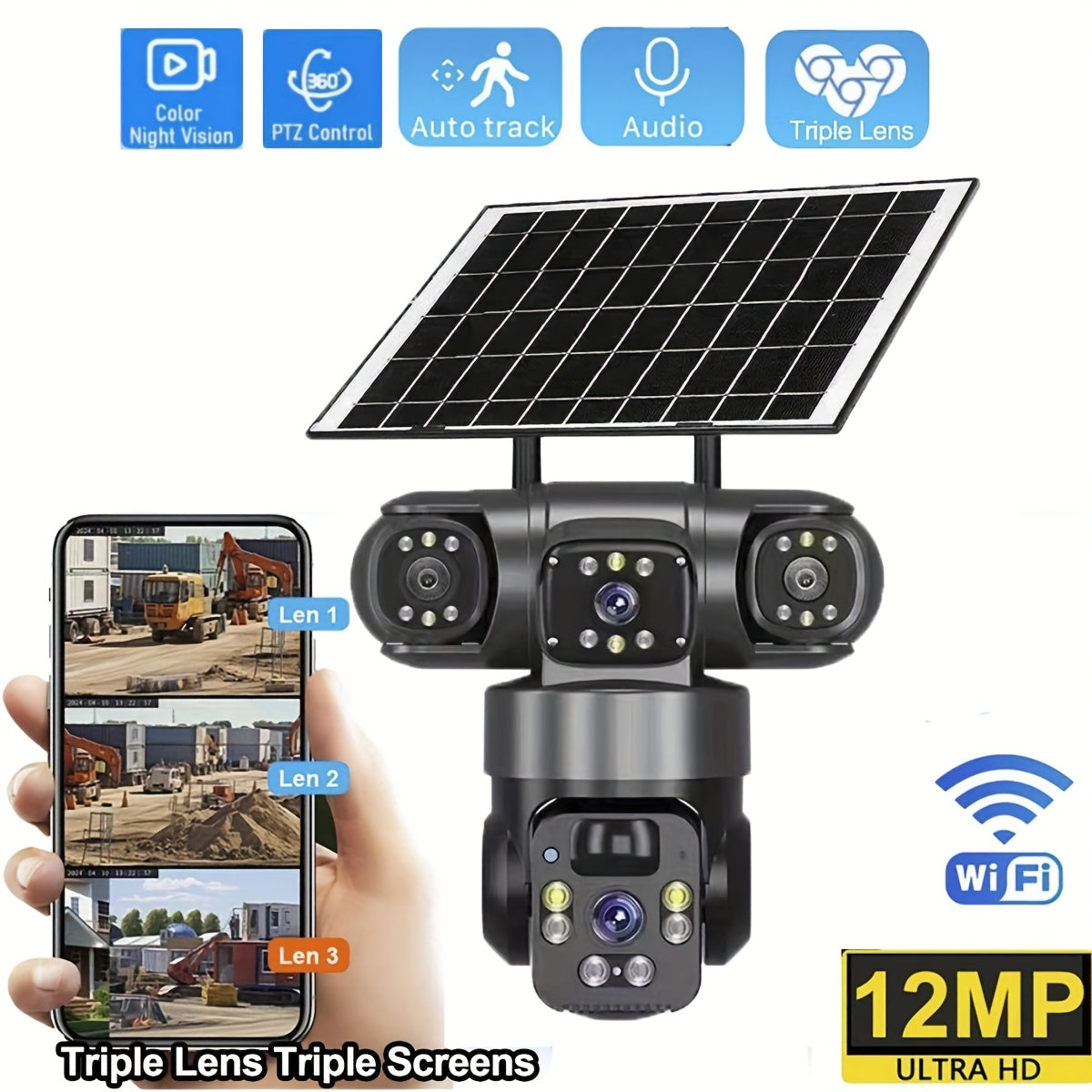 Solar Security Wall Light product detail 18