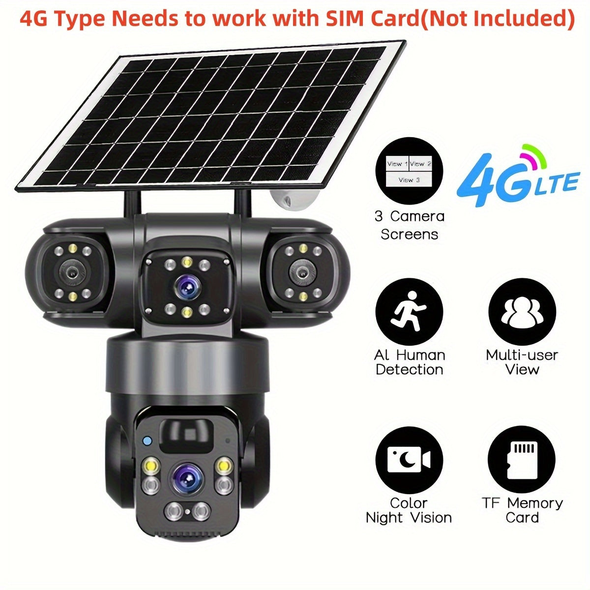 Solar Security Wall Light product detail 19
