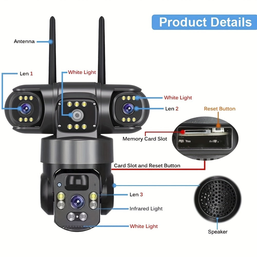Solar Security Wall Light product detail 3