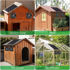 Solar Shed Light – Garage Barn Lighting & Home Exterior – product detail angle