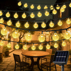 Solar String Lights for the stated outdoor use