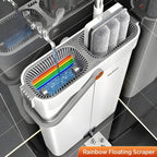 Spin Mop and Bucket Set - Microfiber 33CM for Home Cleaning – design and construction details