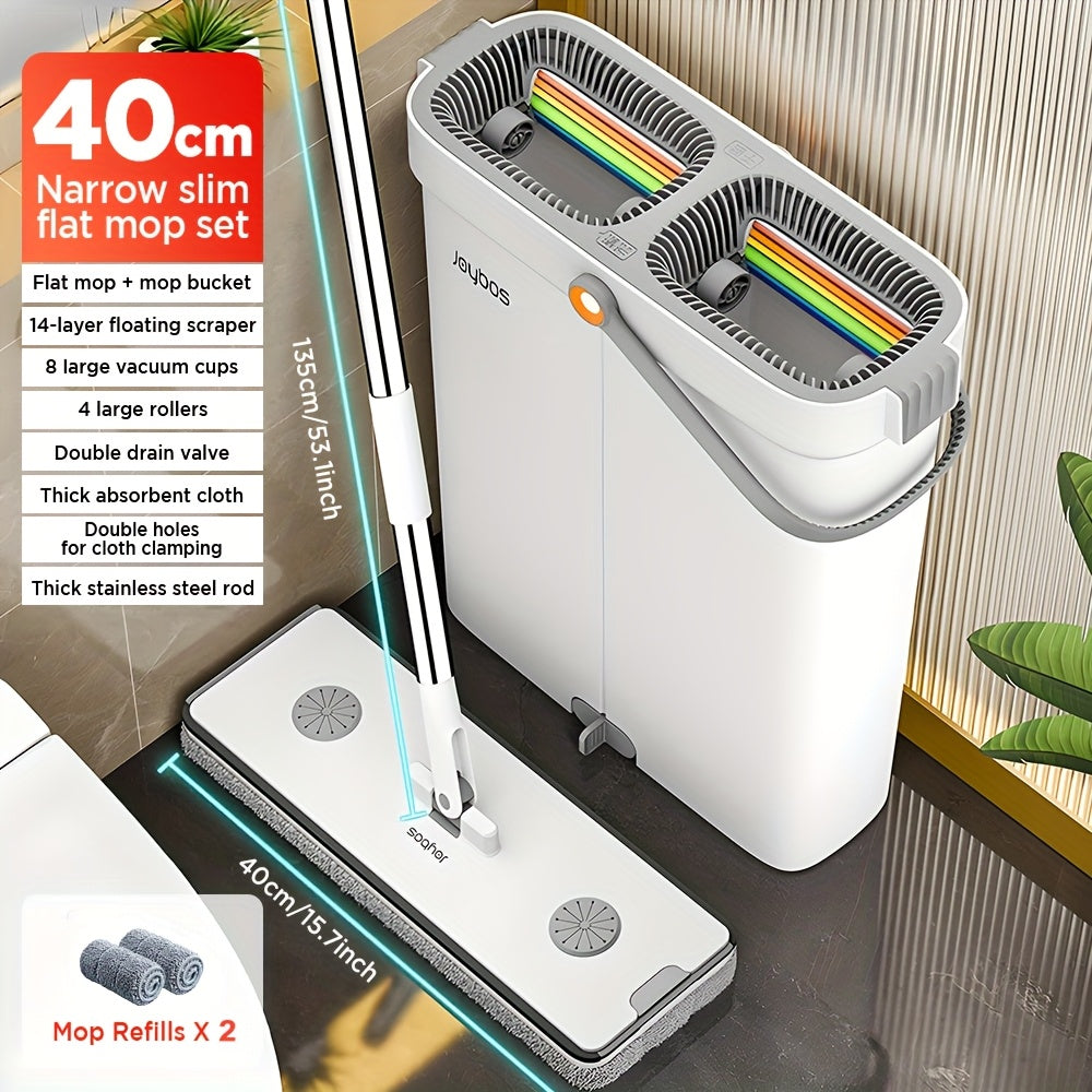 Spin Mop and Bucket Set - Microfiber 33CM for Home Cleaning – additional product view 16
