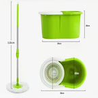 Spin Mop and Bucket Set - tile, laminate and household floors – close-up product details