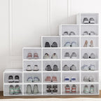 Stackable Plastic Shoe Storage Cabinet product detail 8