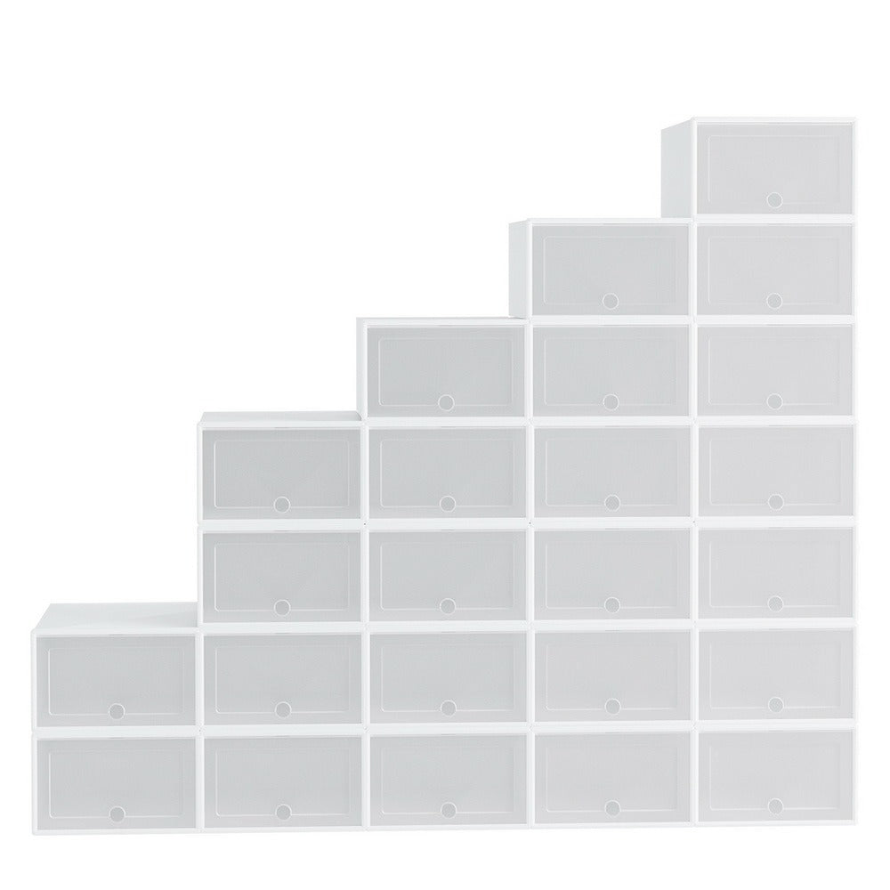 Stackable Plastic Shoe Storage Cabinet product detail 2