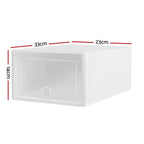 Stackable Plastic Shoe Storage Cabinet product detail 3