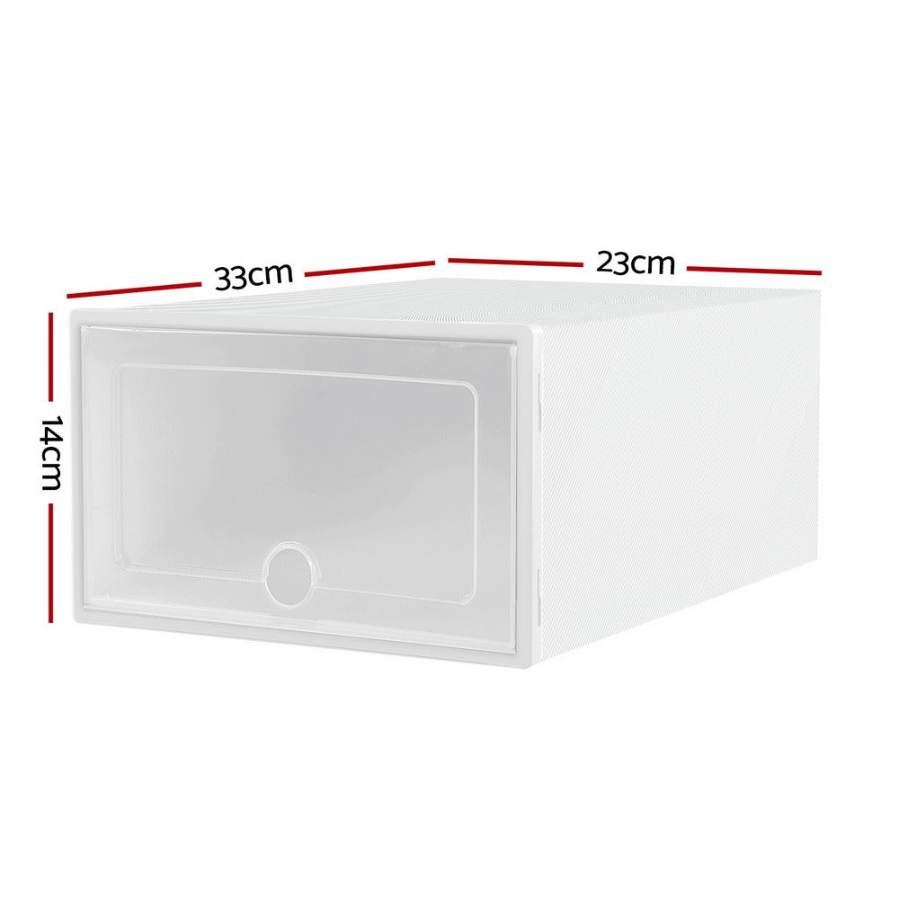 Stackable Plastic Shoe Storage Cabinet product detail 3