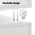 Stackable Plastic Shoe Storage Cabinet product detail 5