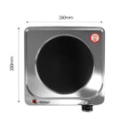 Stainless Steel 1500W Portable Single Electric Hotplate - compact – additional product view 11