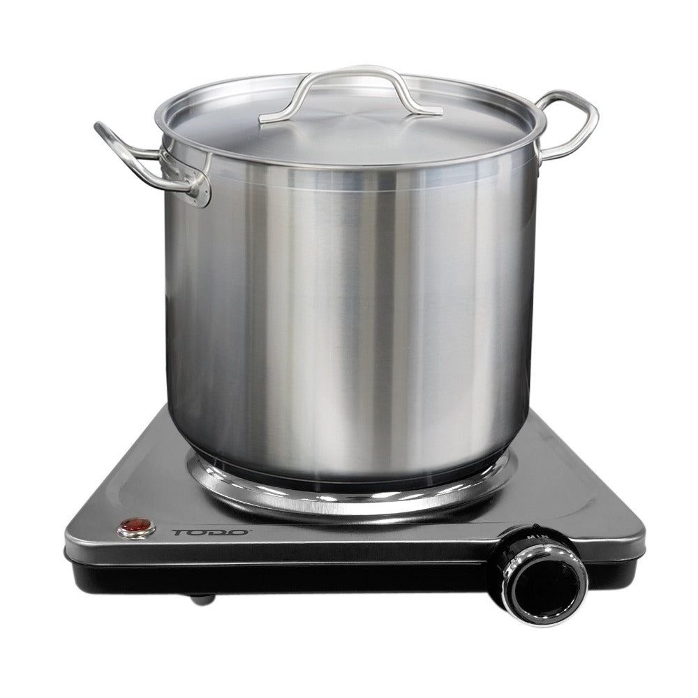 Stainless Steel 1500W Portable Single Electric Hotplate - compact – additional product view 13
