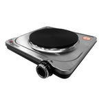 Stainless Steel 1500W Portable Single Electric Hotplate - compact – close-up product details