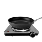 Stainless Steel 1500W Portable Single Electric Hotplate - compact – feature reference