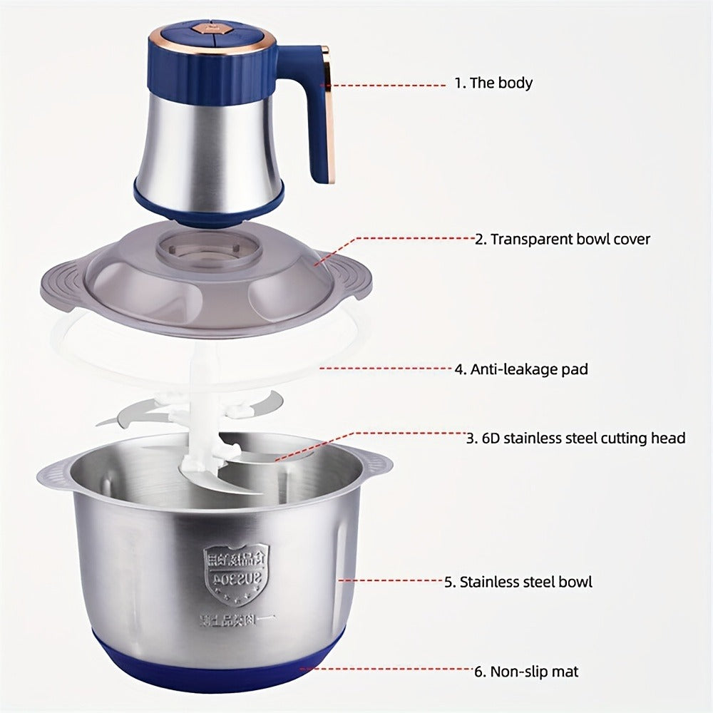 5L Electric Meat Grinder and Food Processor detail view 8 for Australian shoppers