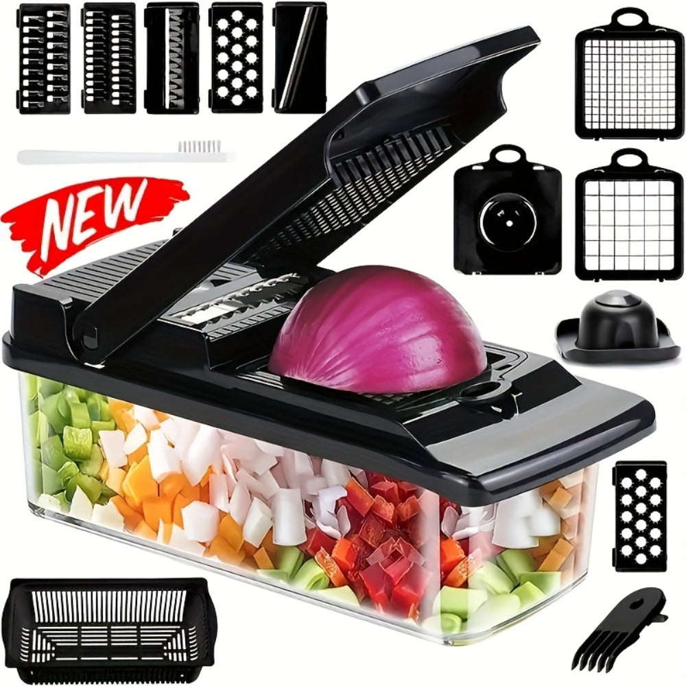 8-Blade Manual Vegetable Slicer main product view for Australian shoppers