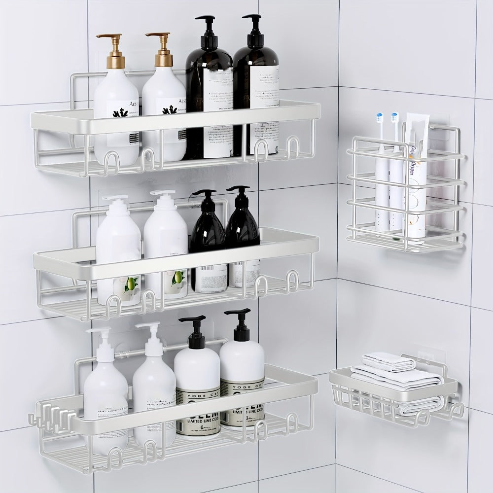 Wall-Mounted Shower Storage Shelf Set detail view 6 for Australian shoppers