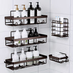 Wall-Mounted Shower Storage Shelf Set detail view 8 for Australian shoppers