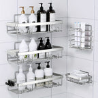 Wall-Mounted Shower Storage Shelf Set detail view 10 for Australian shoppers