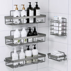 Wall-Mounted Shower Storage Shelf Set detail view 11 for Australian shoppers