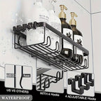 Wall-Mounted Shower Storage Shelf Set detail view 5 for Australian shoppers