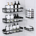 Wall-Mounted Shower Storage Shelf Set main product view for Australian shoppers