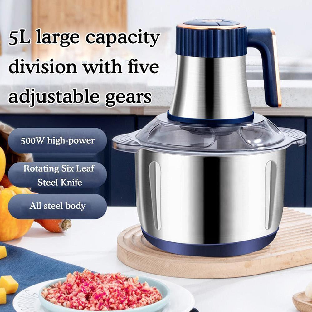 Stainless Steel Electric Meat Grinder - 5L for Kitchen – additional product view 10