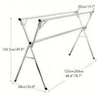 Stainless Steel Foldable Clothes Drying Rack - Adjustable – design and construction details