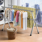 Stainless Steel Foldable Clothes Drying Rack - Adjustable – feature reference