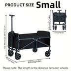 Stainless Steel Foldable Outdoor Utility Wagon product detail 6