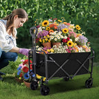 Stainless Steel Foldable Outdoor Utility Wagon product detail 8